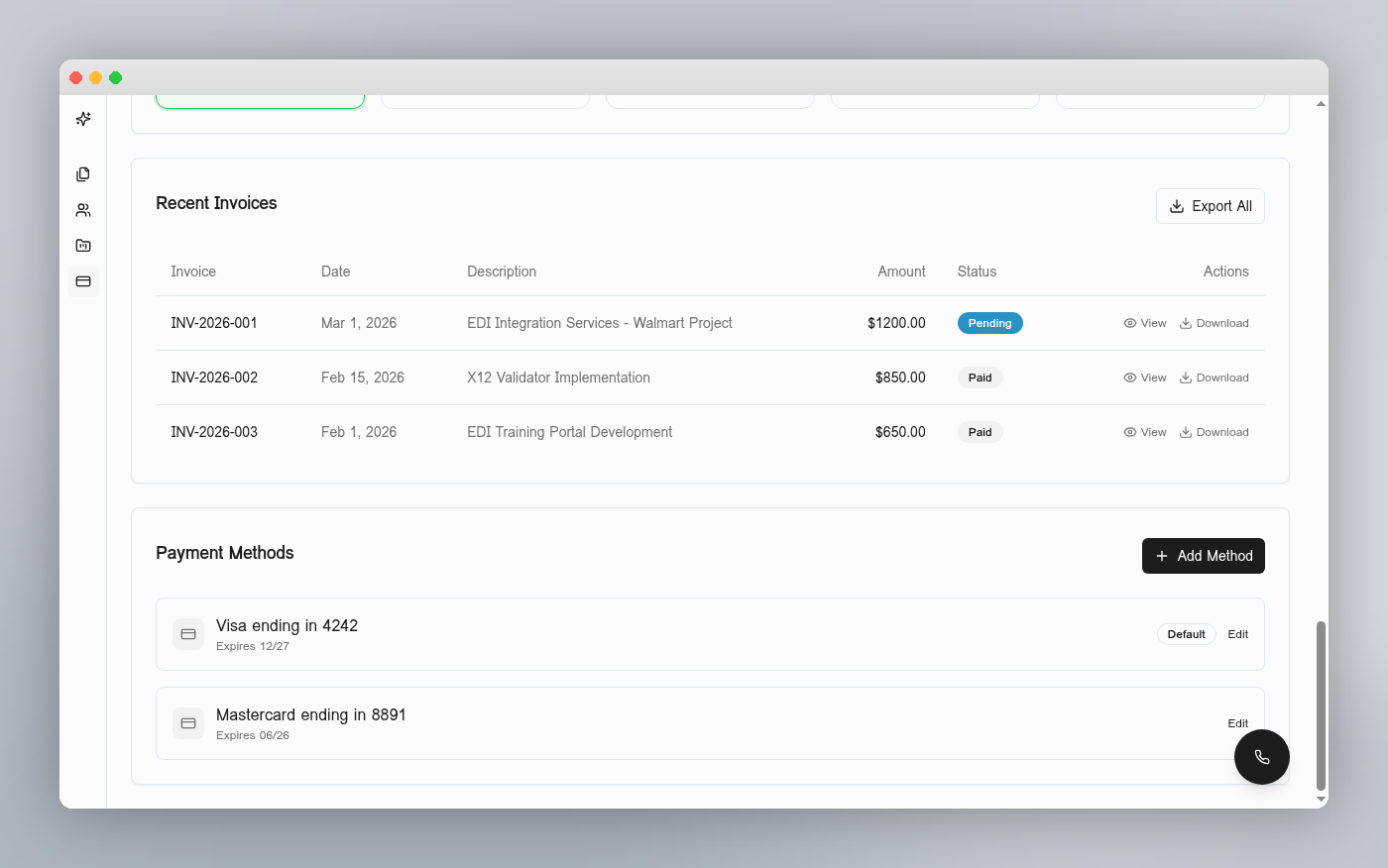 Freight Billing